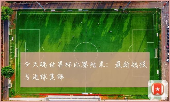 今天晚世界杯比赛结果：最新战报与进球集锦