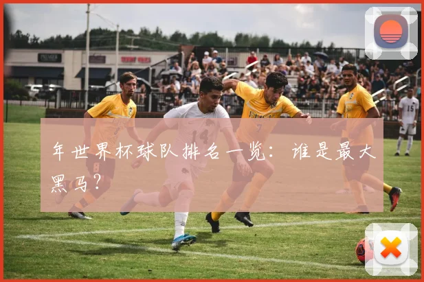 年世界杯球队排名一览：谁是最大黑马？